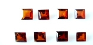 Garnet Hessonite Facetted